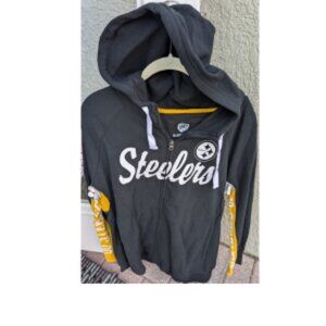Men's Hands High Pittsburgh Steelers  Zip-Up Hoodie Sz 2x NEW